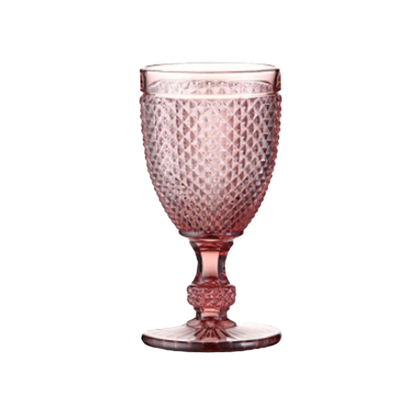 Copa De Cristal Rosa Rosa