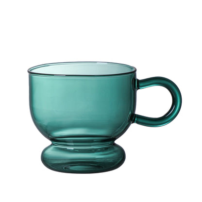 Lake Green Glass Mug