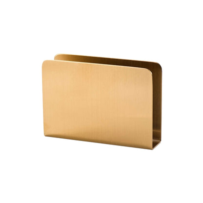 Gold Rectangle Napkin Holder