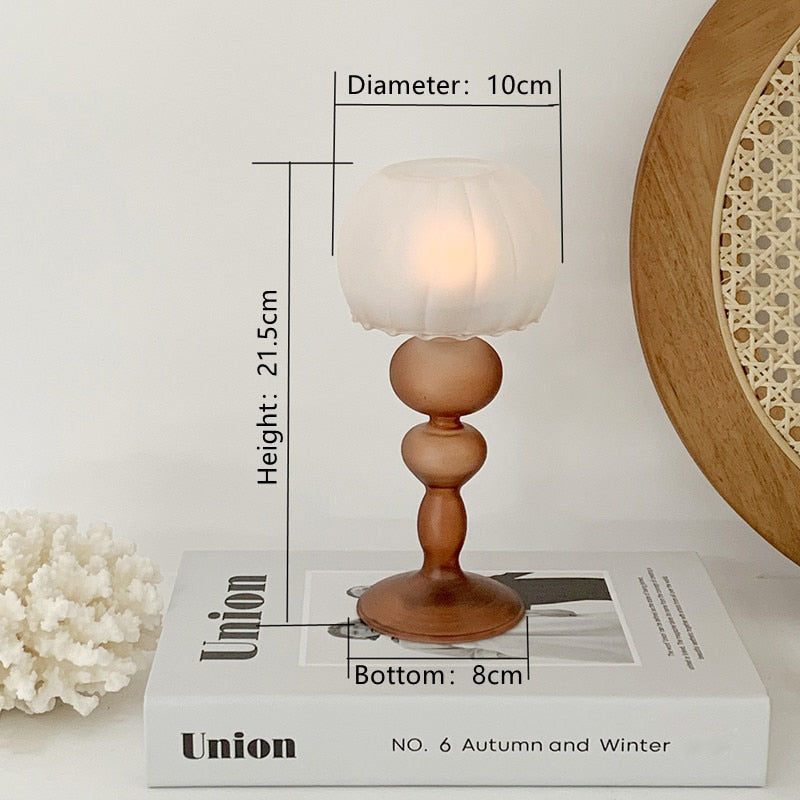 Lamp Glass Candle Holder