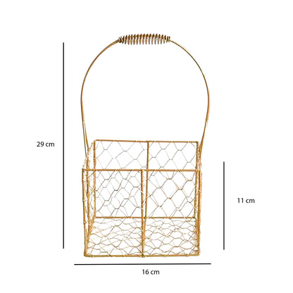 Gold Iron basket