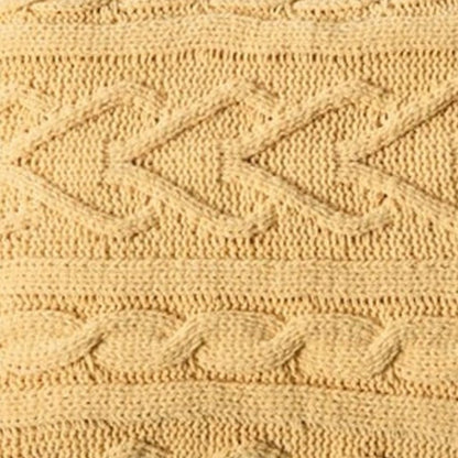 Mustard Knitted Blanket