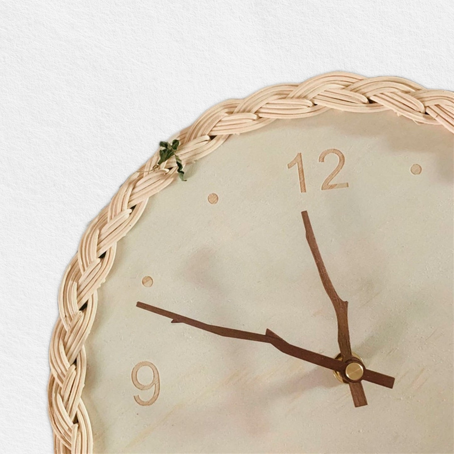 Knitted Wall Clock