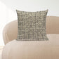 Sand Black Washed Houndstooth Cushion Cover