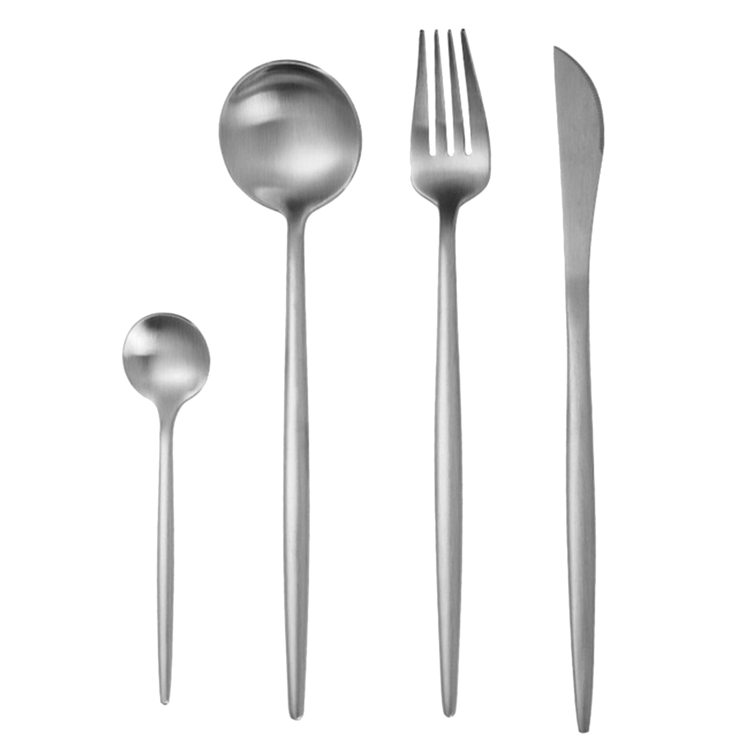 Line Silver Cutlery Set