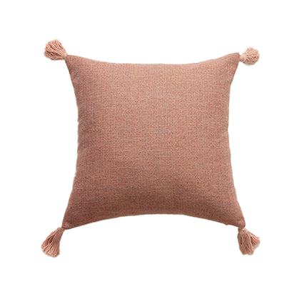 Pink Linen Cushion Cover