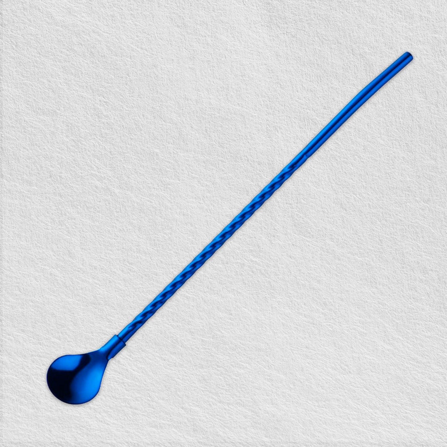 Long Twist Straw Spoon Set