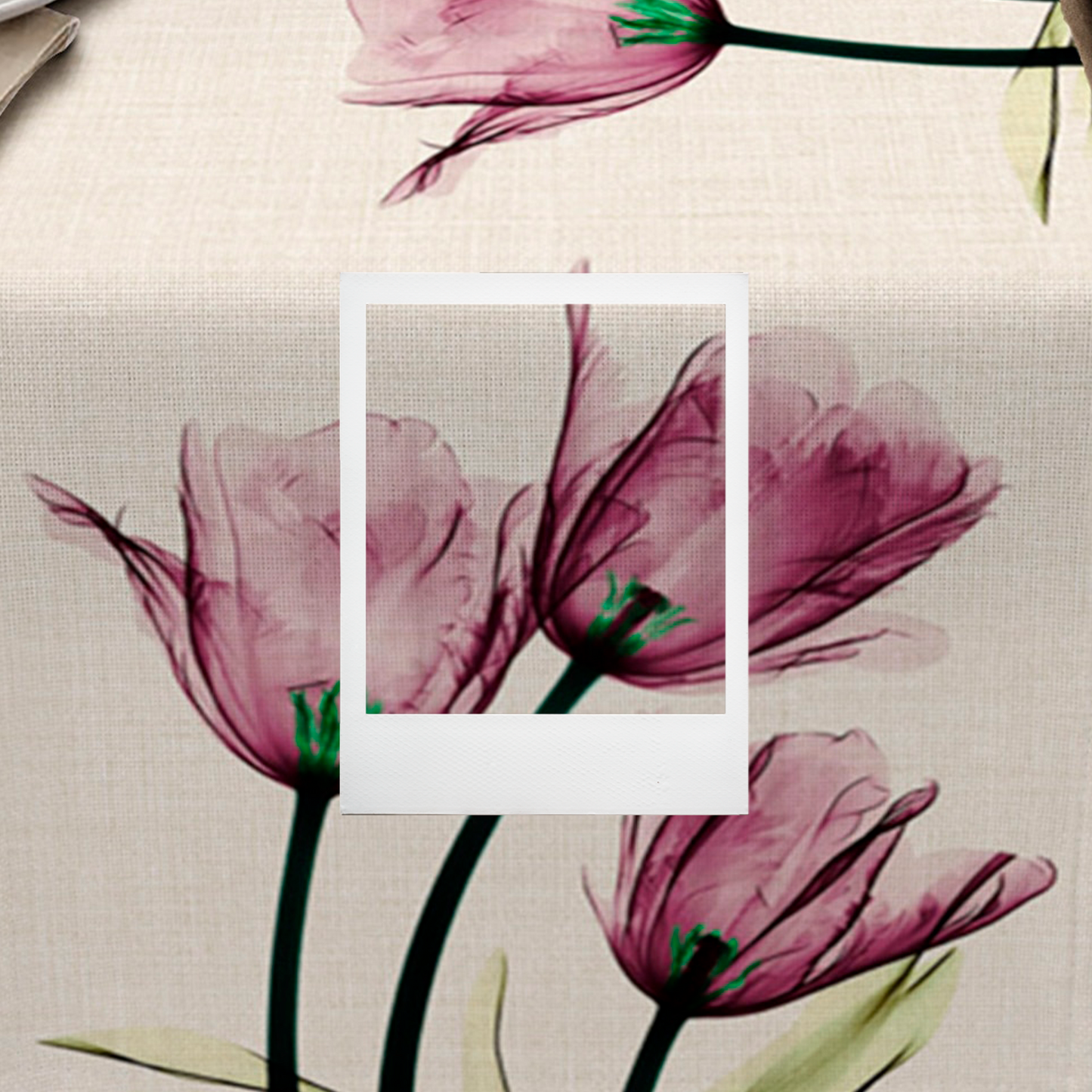 Lilac Tulips Table Runner
