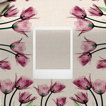 Lilac Tulip Table Runner