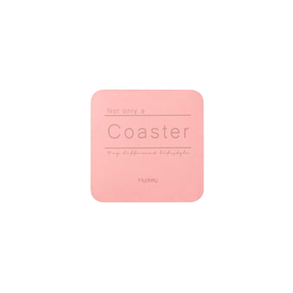 Pink Metal Colors Coasters