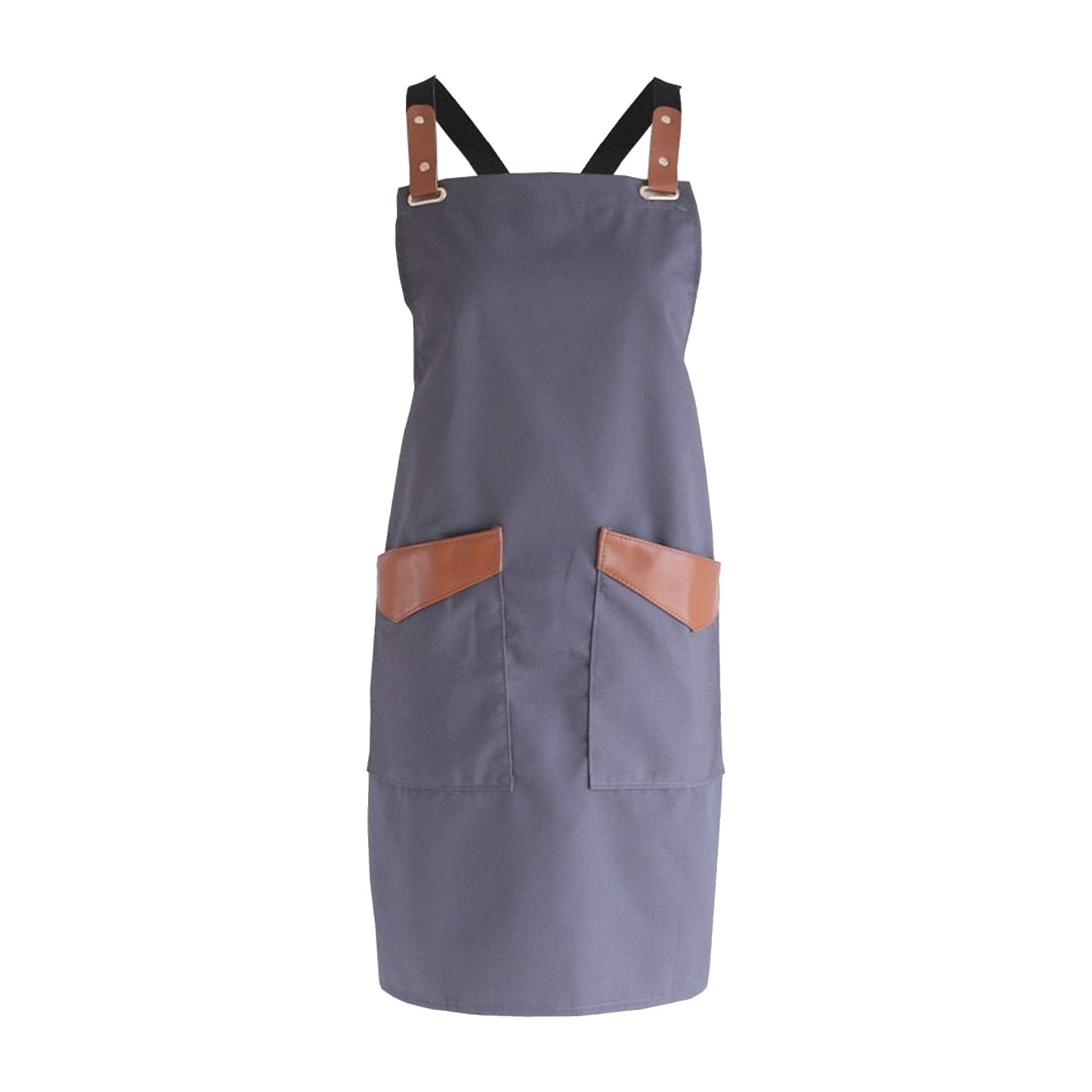 Neutral Color Apron With Pockets