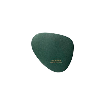 Green Oval Coaster Set