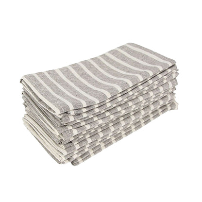 Brown Stripes Napkin Set