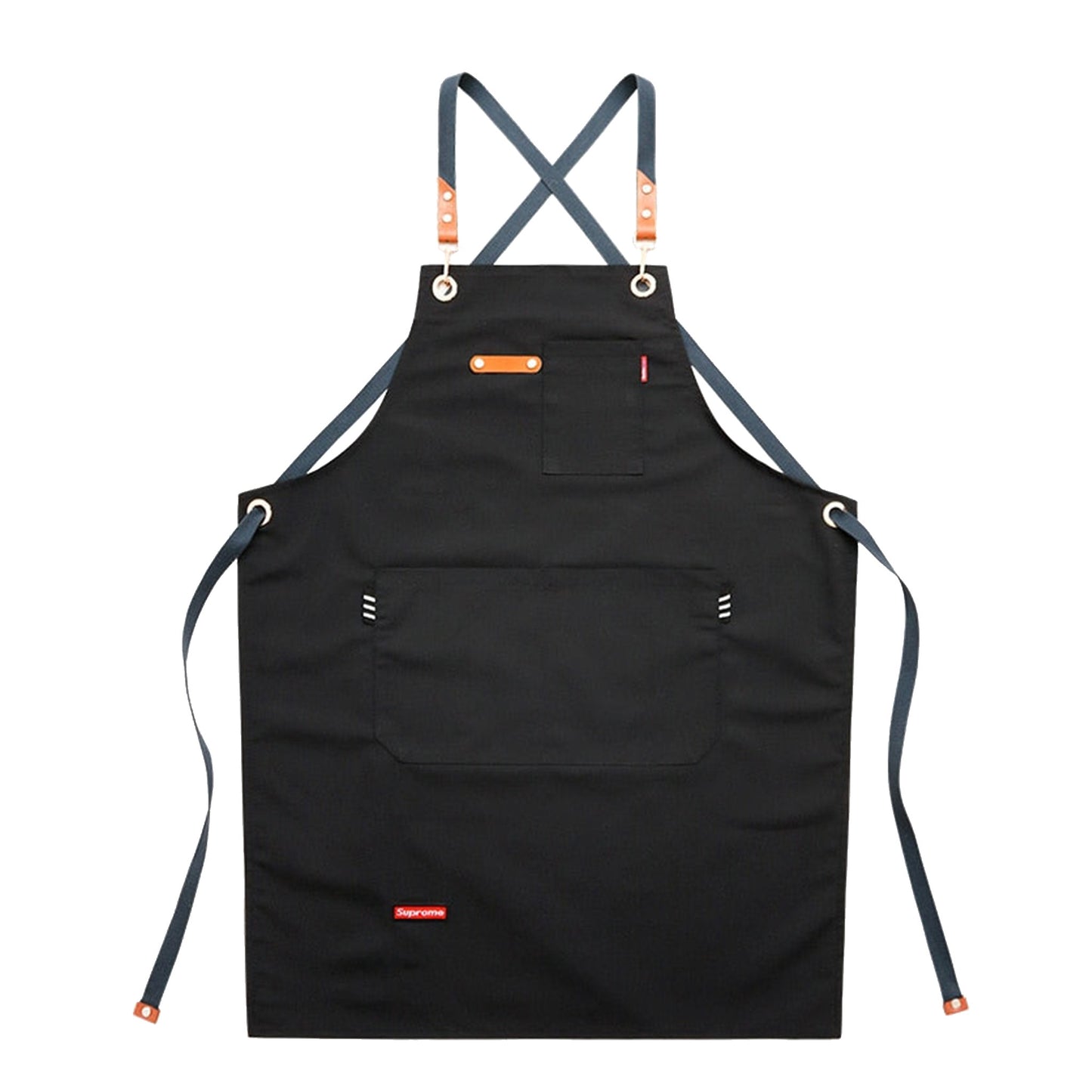 Black Apron With Pockets
