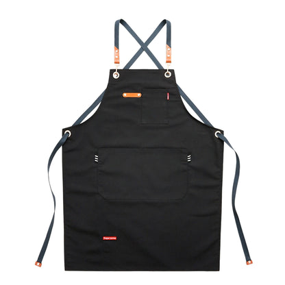 Black Apron With Pockets