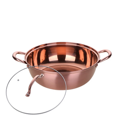 Pentola da cucina in oro rosa