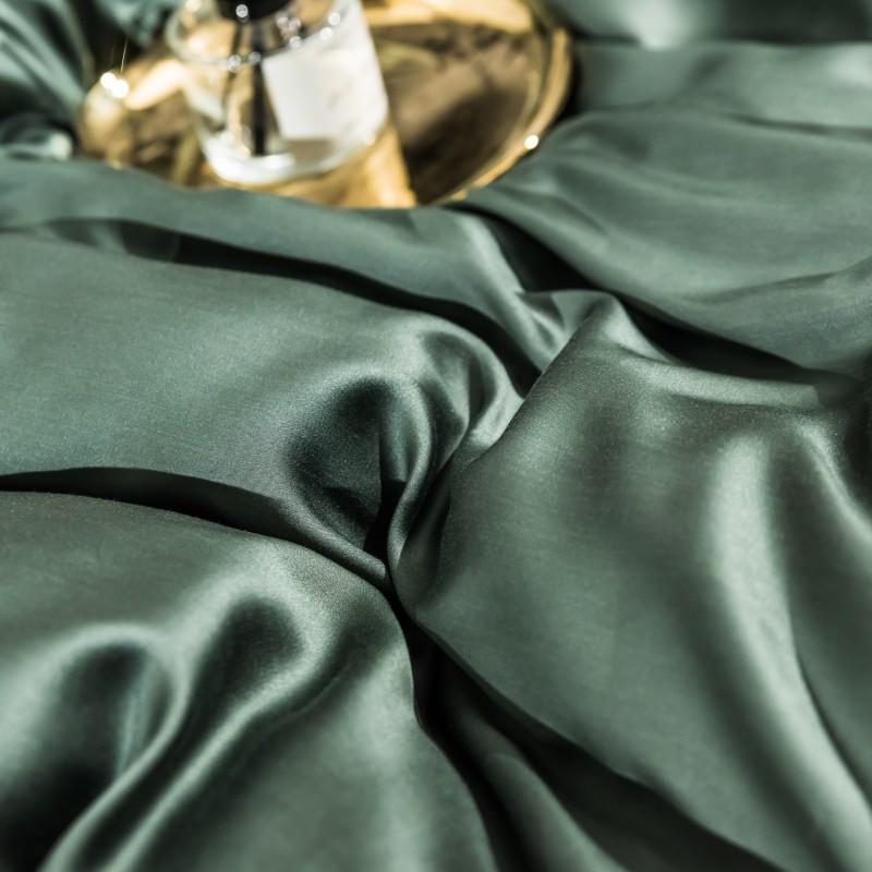Green Silk Bedding Set