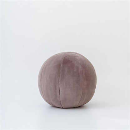 Round Velvet Pillows