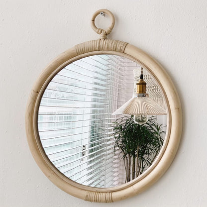 Rattan Wall Mirror