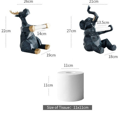 Elephant Paper Holder