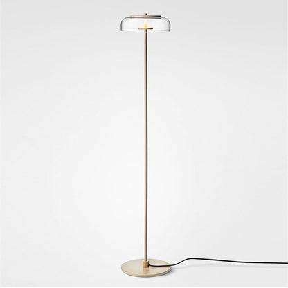 Floor Gold Glass Lamp