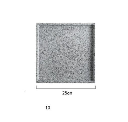 Granite Stone Square Plate