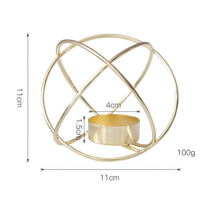 Small Hollow Candle Holder