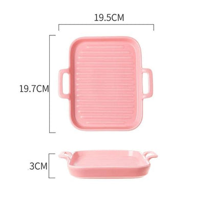 Pink Baking Tray