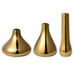Gold Drop Vases