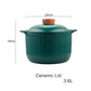 Green Ceramic Cooking Pot
