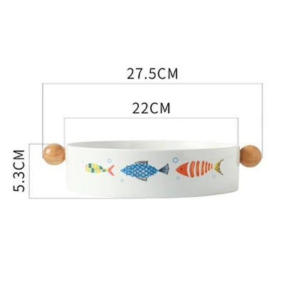 Fish Ceramic Casserole