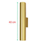 Gold Line Wall Lamp