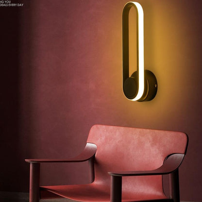 Oval Wall Lamp