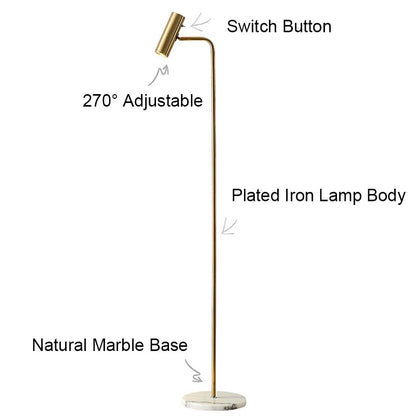 Gold Line Floor Lamp