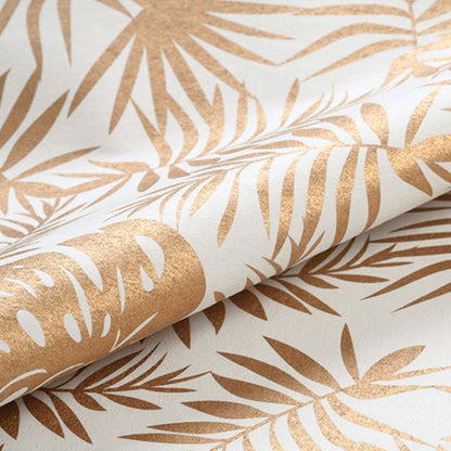 Gold Leaves Wrapping Papers