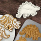 Dinosaur Cookie Cutters Set