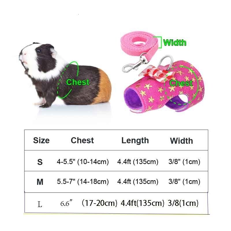 Small Pet Harness Vest Set