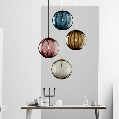 Colors Ball Glass Lamp