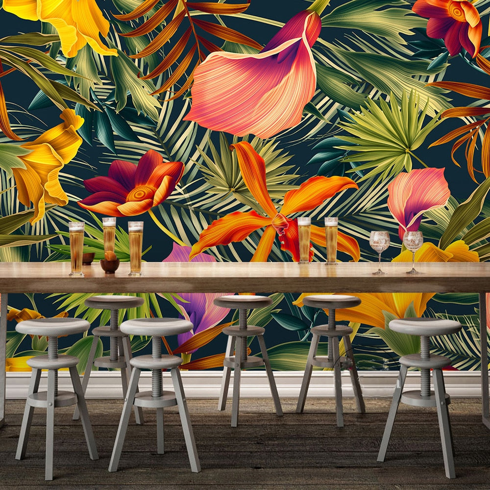 Tropical Colorful Wallpaper