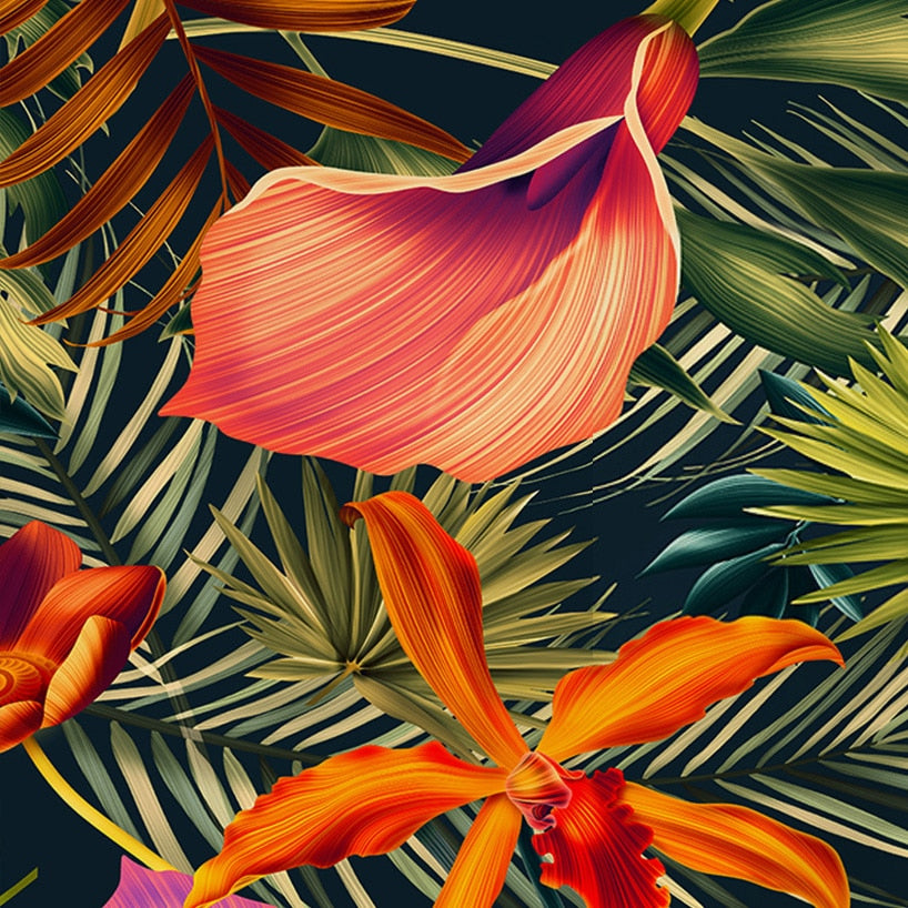 Tropical Colorful Wallpaper