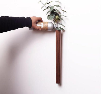 Wood Wall Vase