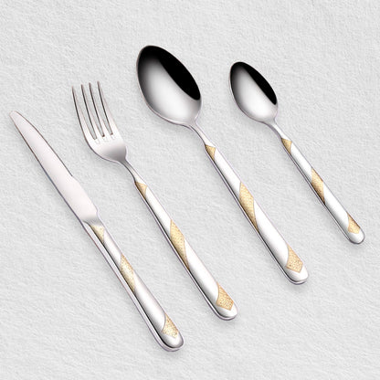 Silver Wave Cutlery Set