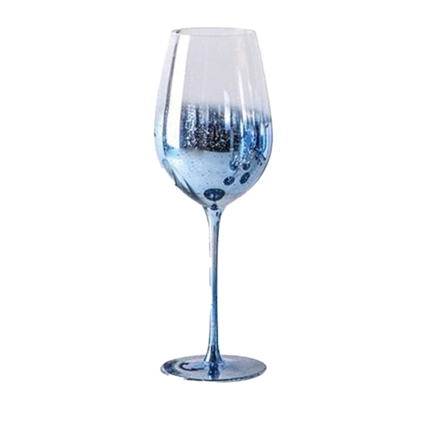 Starry Blue Wine Glass