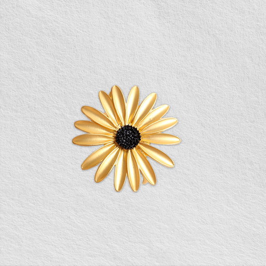 Sunflower Napkin Rings Set