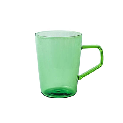 Green Glass Mug