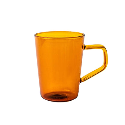 Orange Glass Mug