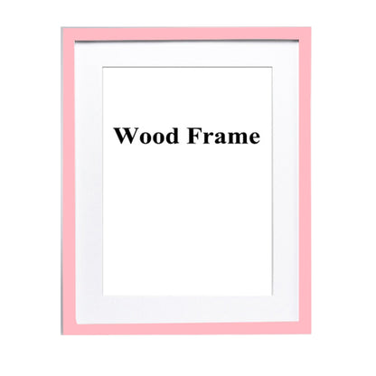 Pink Wood Frames